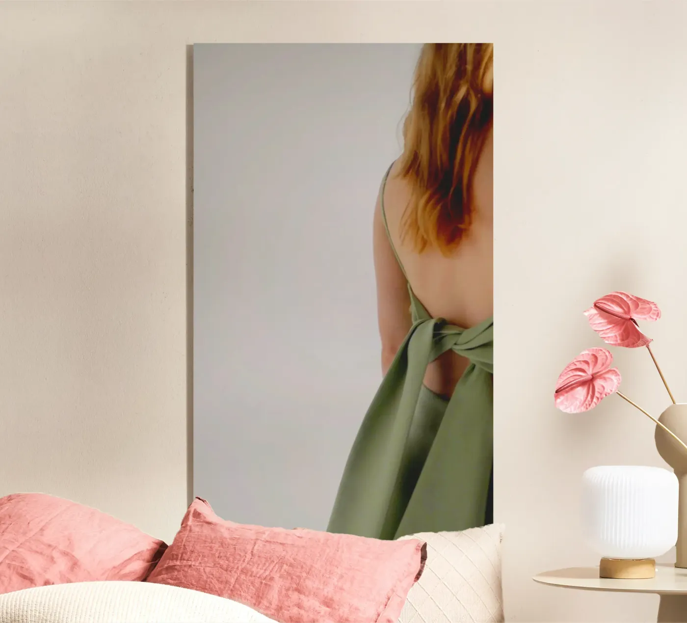 Backless Elegance acryl van riedelphotoart