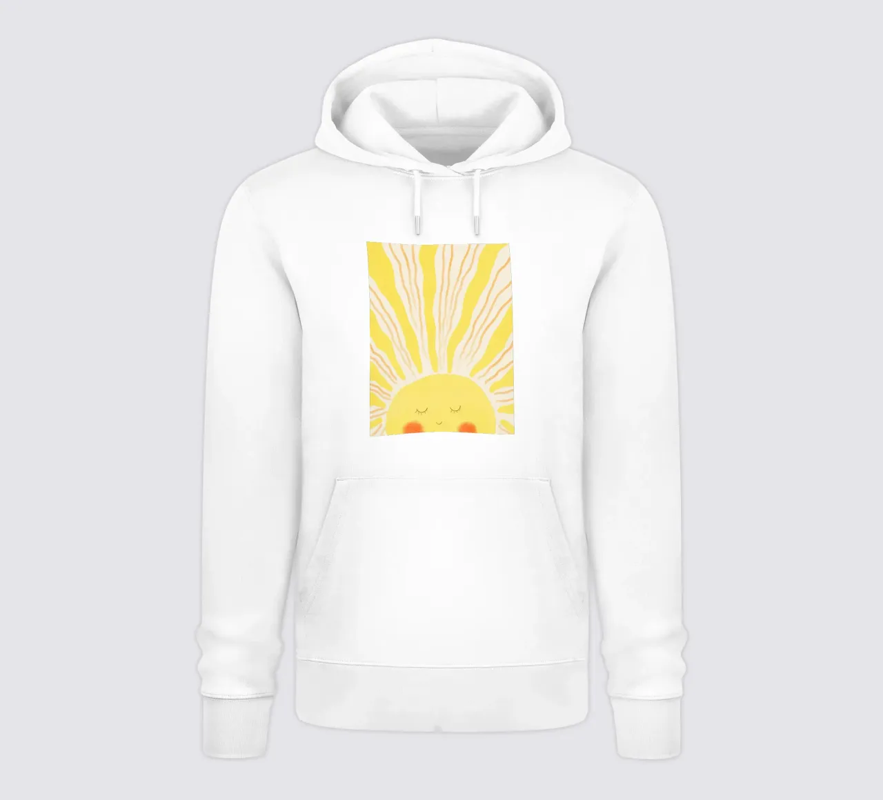 Il Sole felpa con cappuccio da Indigo Rain