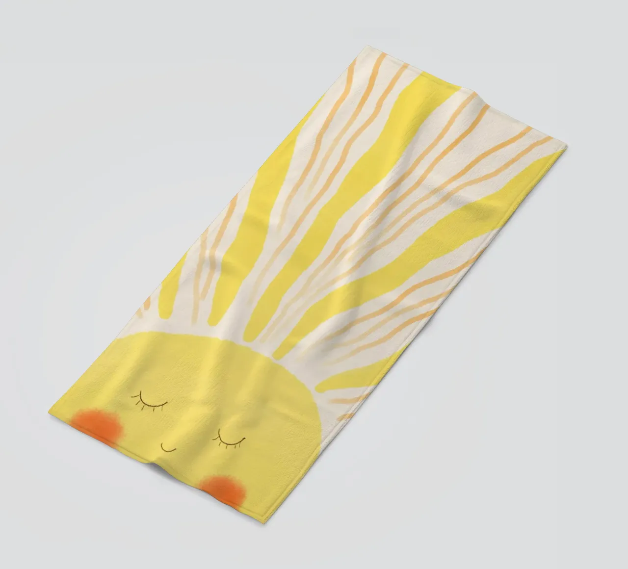 Il Sole telo mare da Indigo Rain