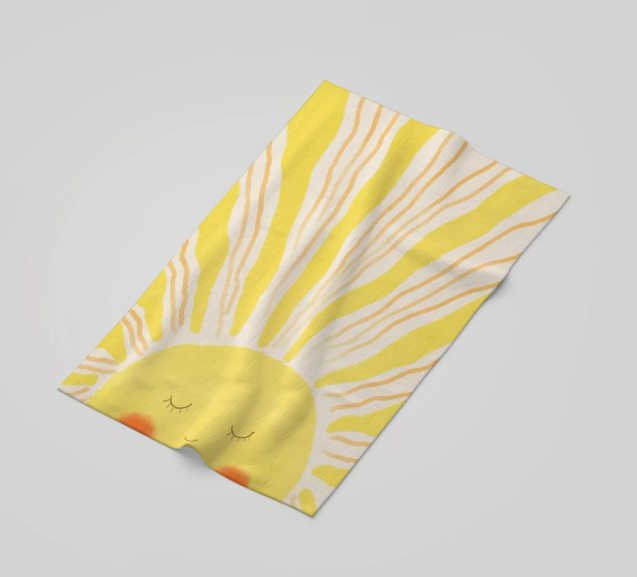 Il Sole telo mare da Indigo Rain