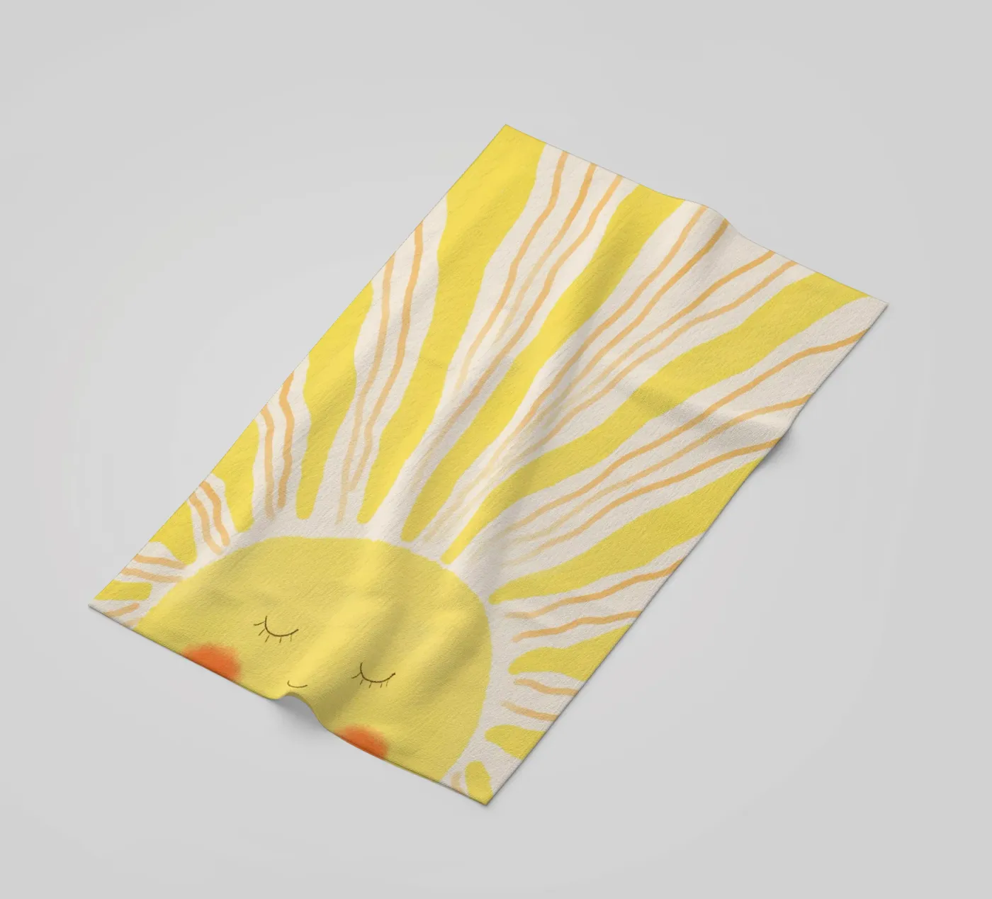 Il Sole telo mare da Indigo Rain