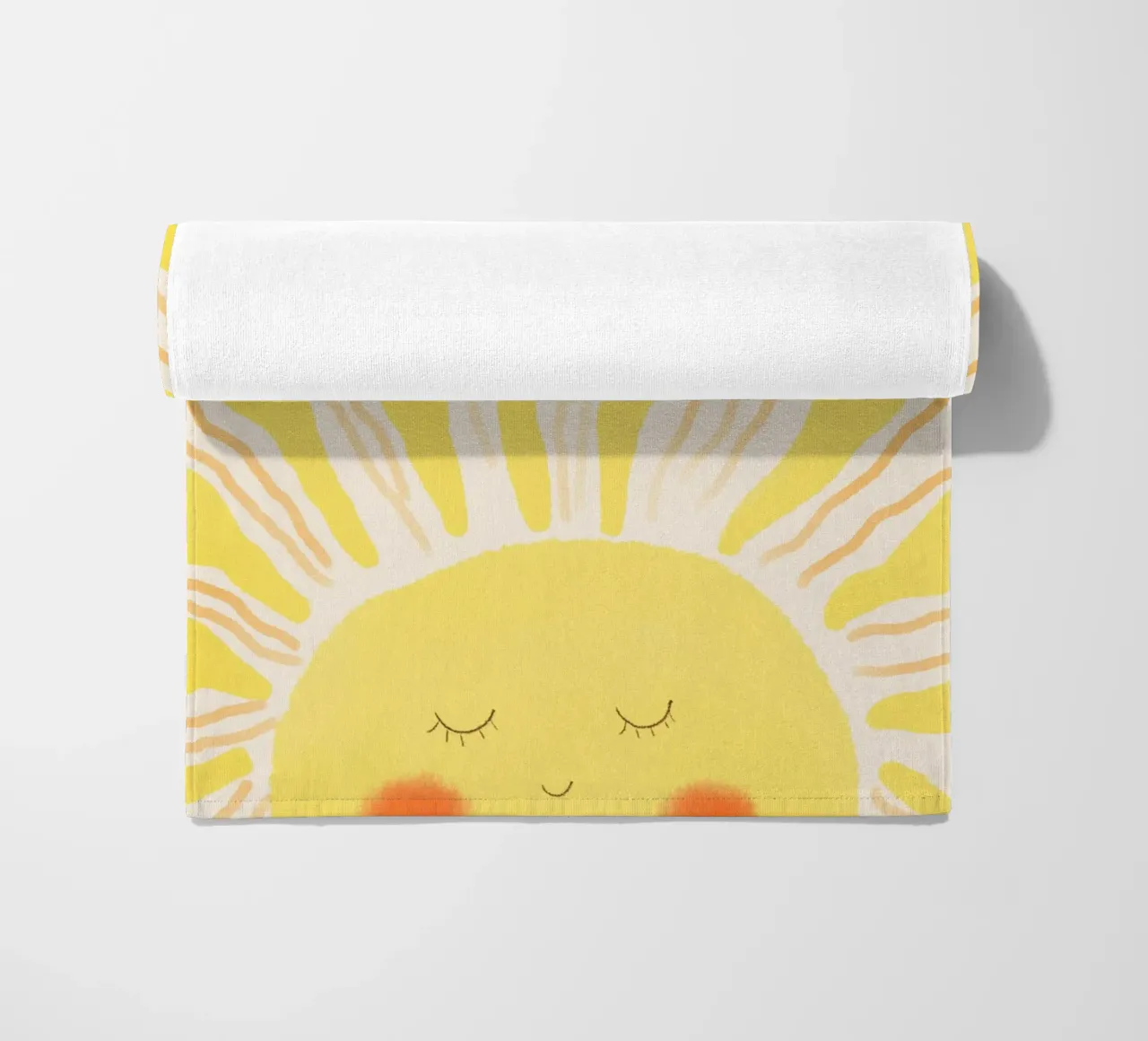 Il Sole telo mare da Indigo Rain