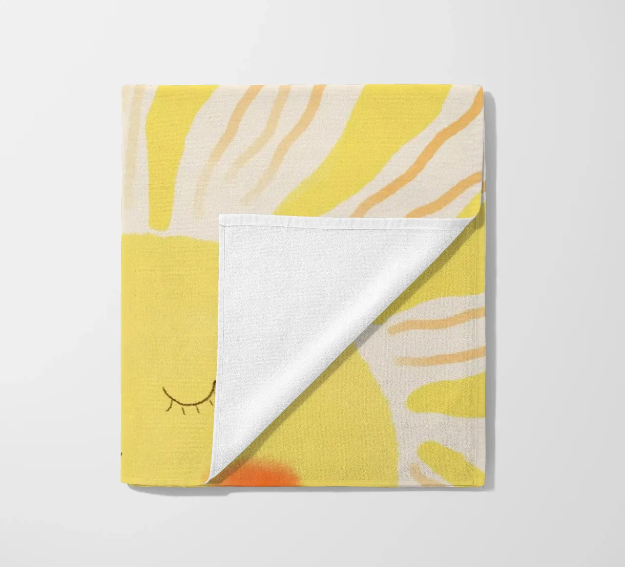 Il Sole telo mare da Indigo Rain