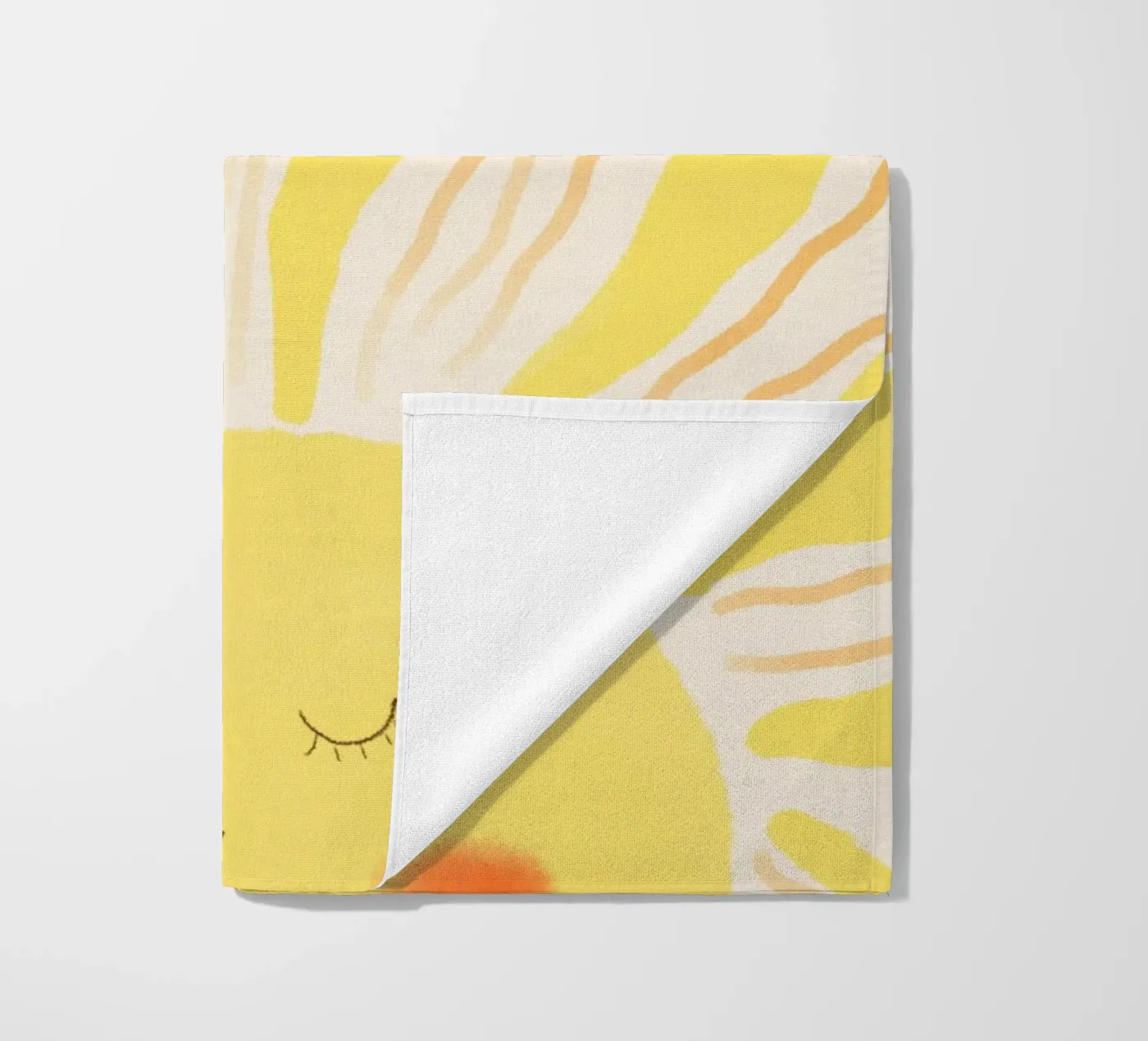 Il Sole telo mare da Indigo Rain