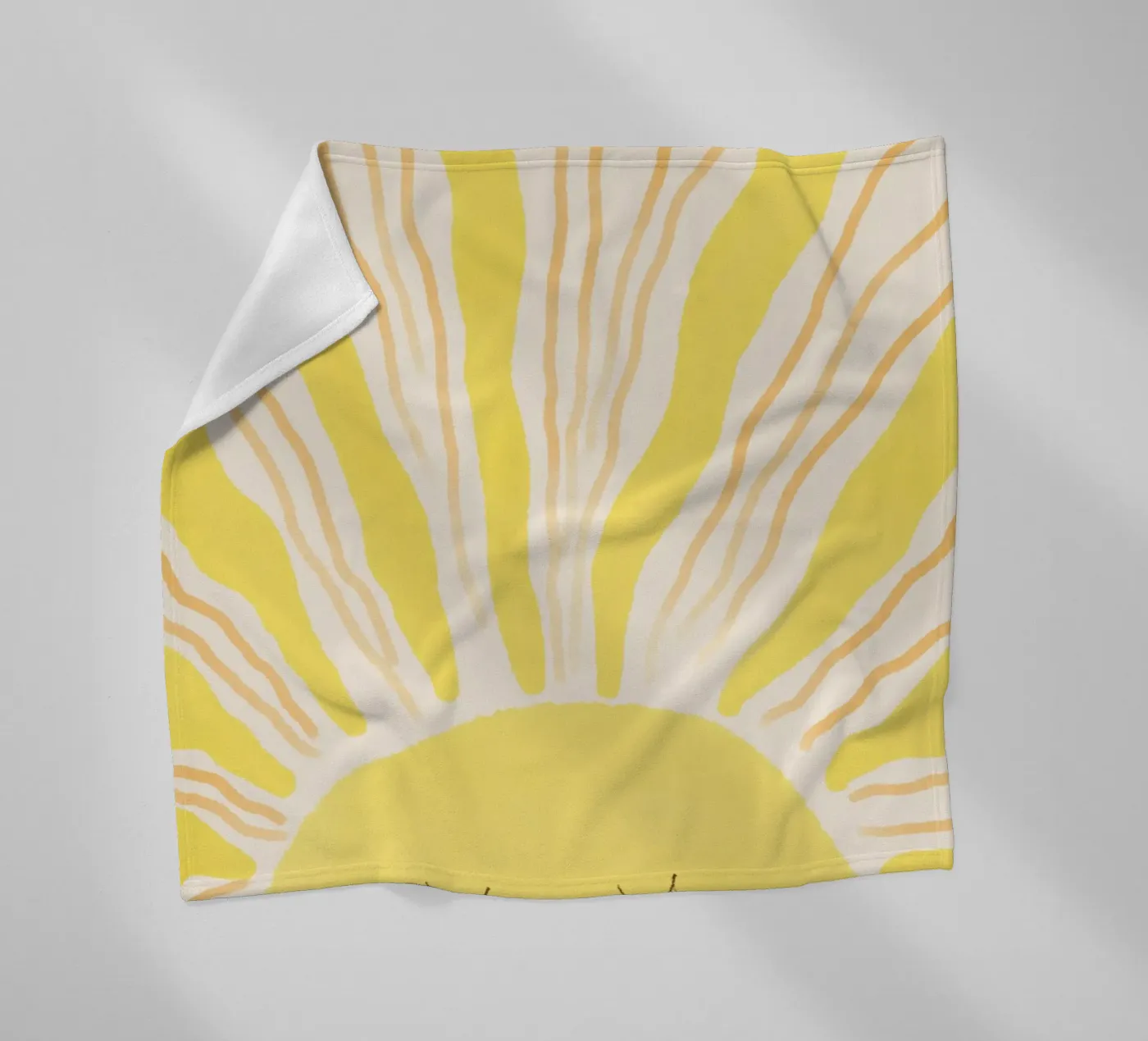 De zon fleecedeken van Indigo Rain