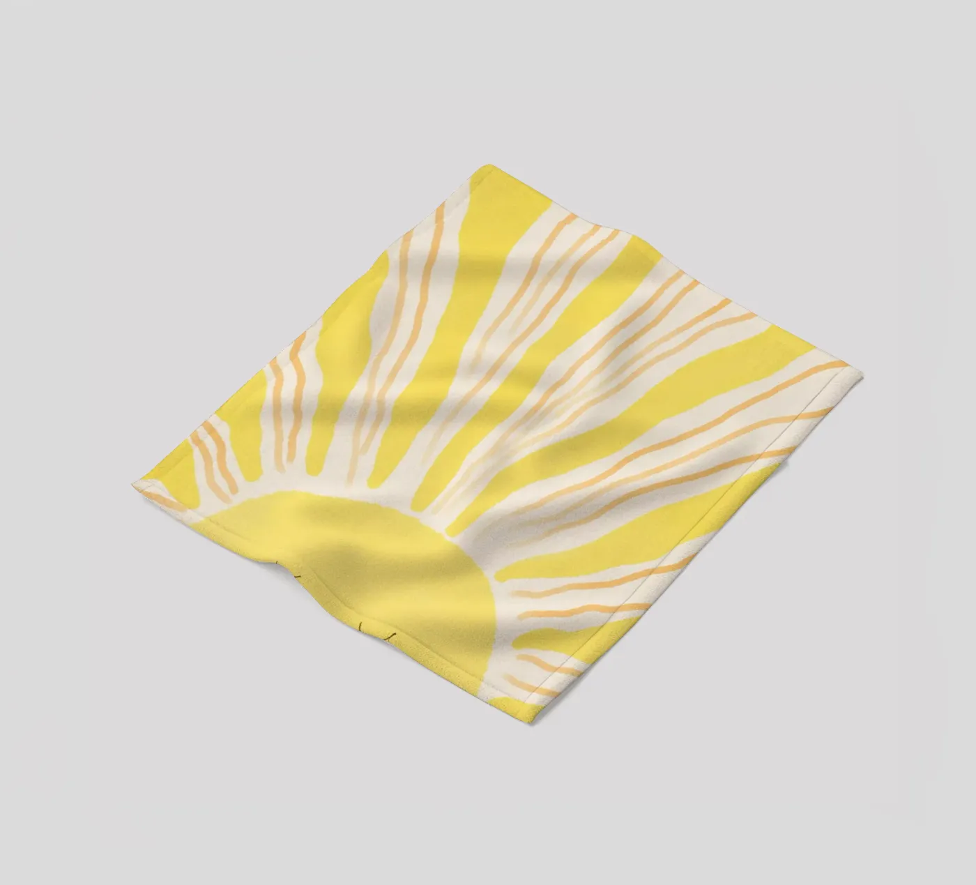 De zon fleecedeken van Indigo Rain