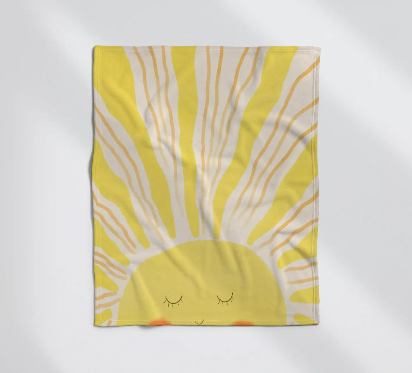 De zon fleecedeken van Indigo Rain