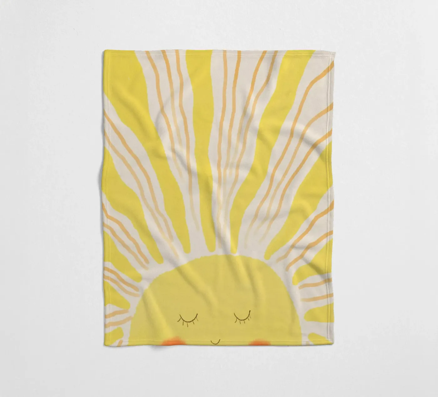 De zon fleecedeken van Indigo Rain