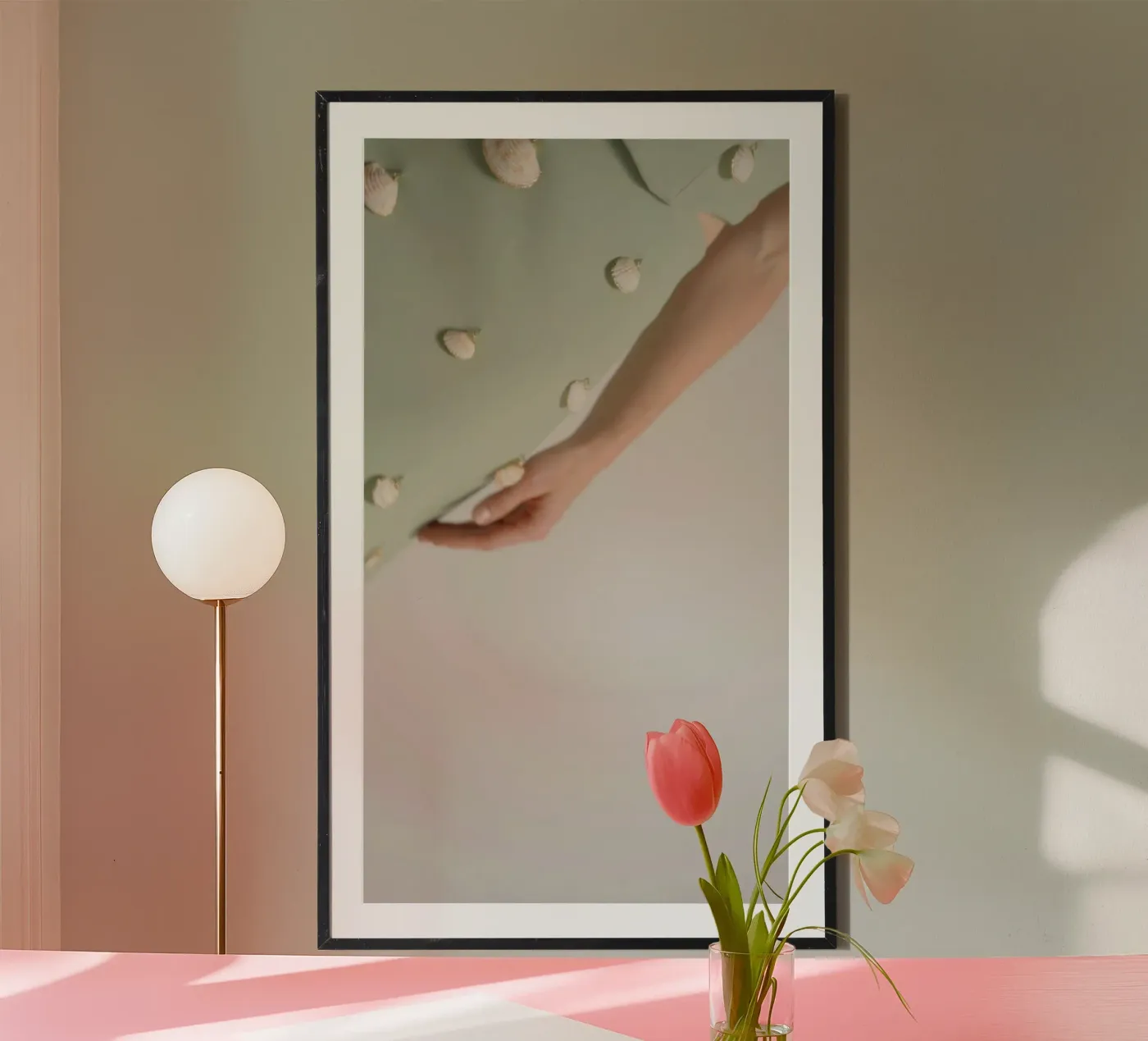 Coastal-inspired statement poster by riedelphotoart