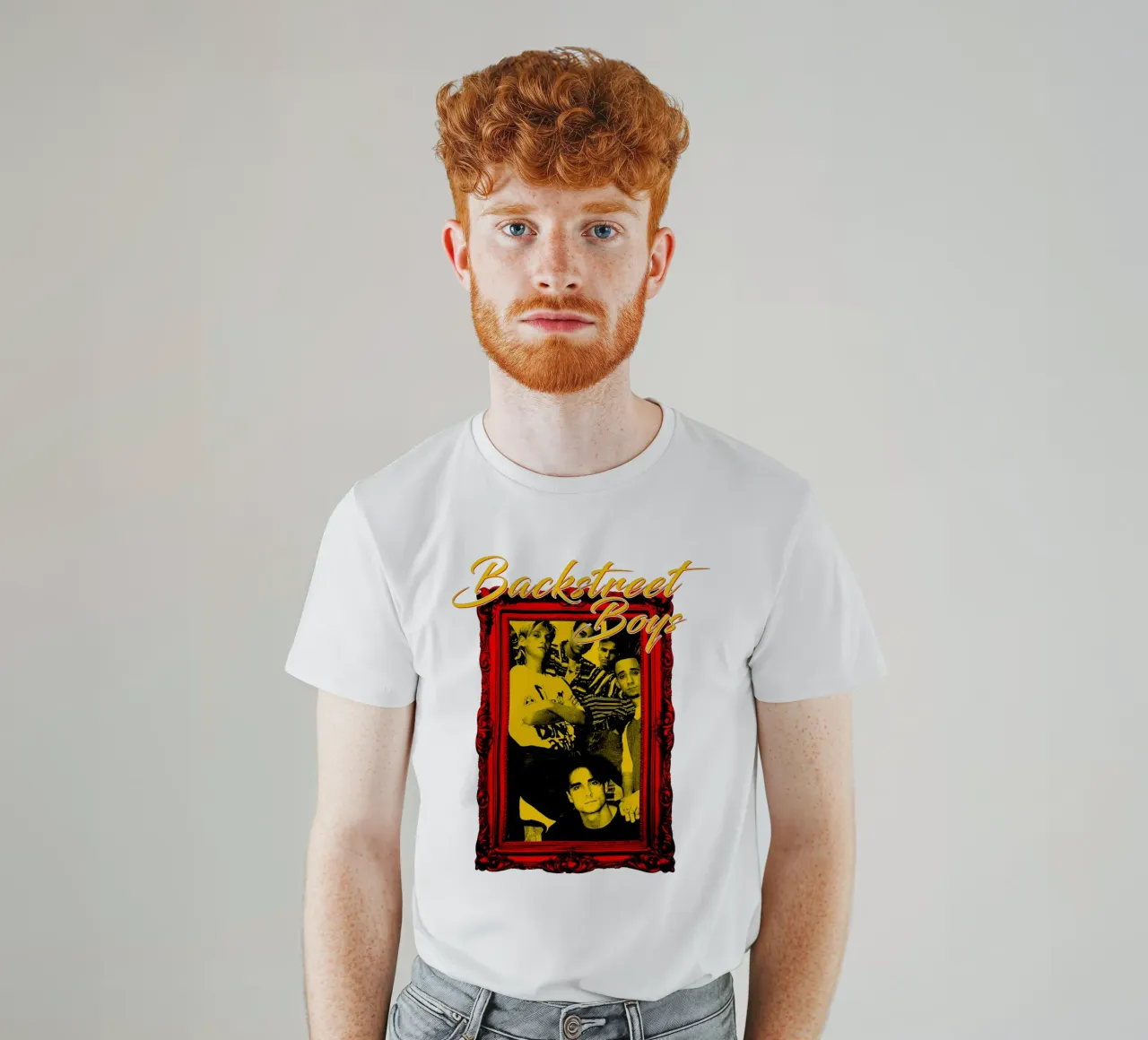 Cornice Backstreet Boys R&B t-shirt da grass.studio_