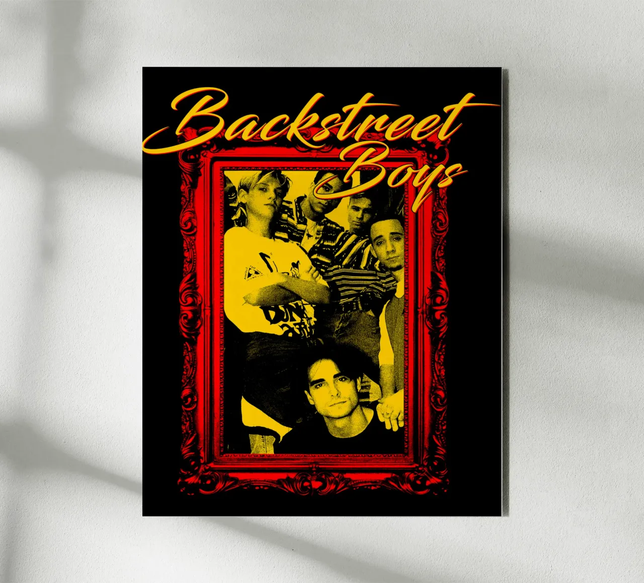 Cornice Backstreet Boys R&B alluminio dibond da grass.studio_