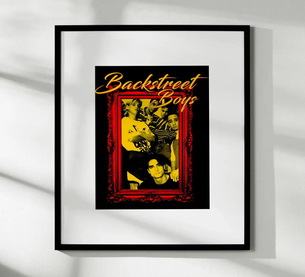 Cornice Backstreet Boys R&B poster da grass.studio_