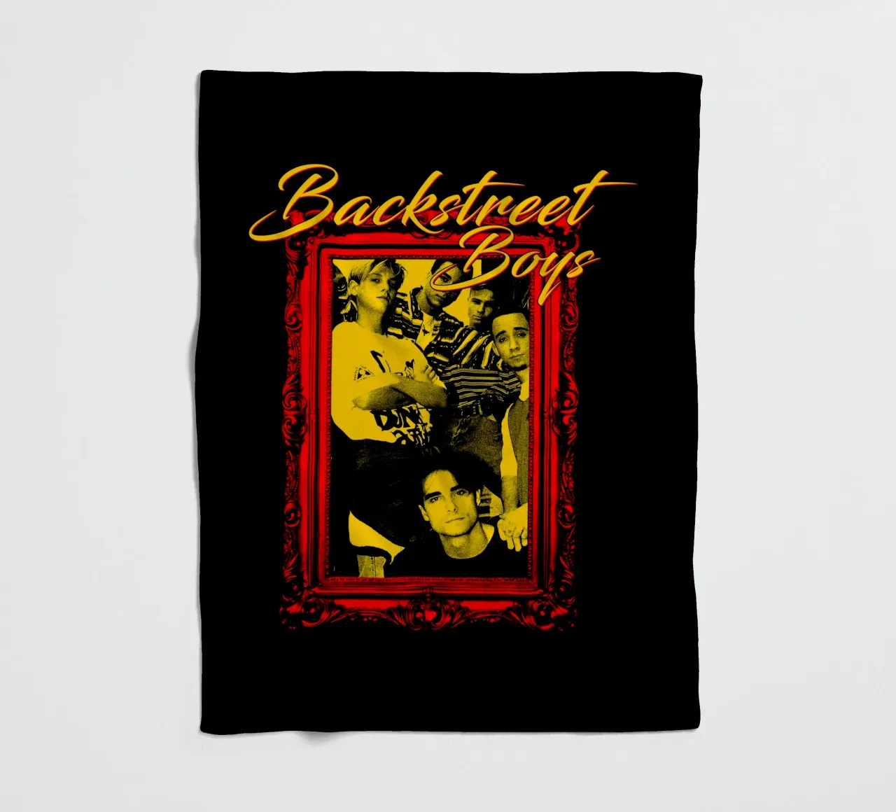 Cornice Backstreet Boys R&B coperta in pile da grass.studio_