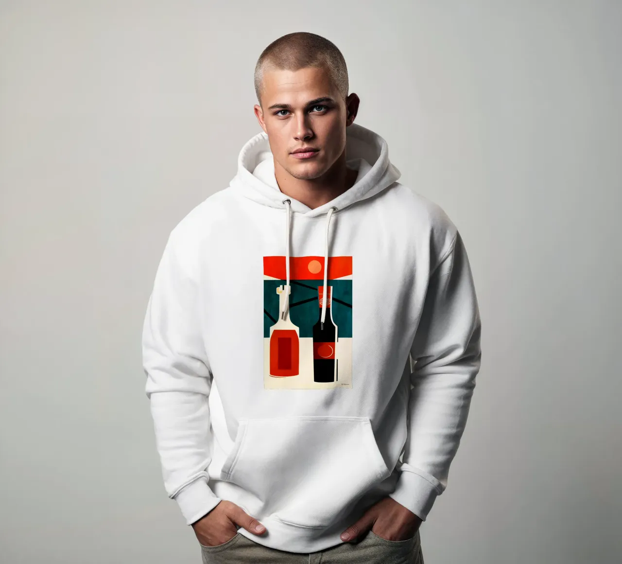 Cin Cin! felpa con cappuccio da Bo Anderson