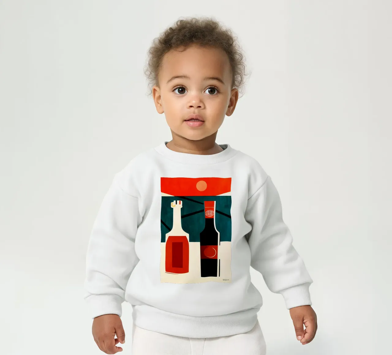 Cin Cin! felpa neonato da Bo Anderson