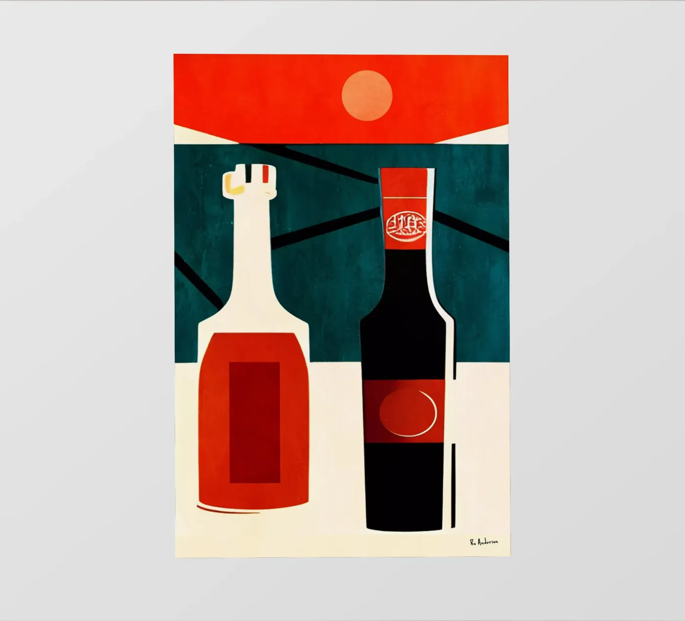 Cin Cin! pellicola backlit da Bo Anderson