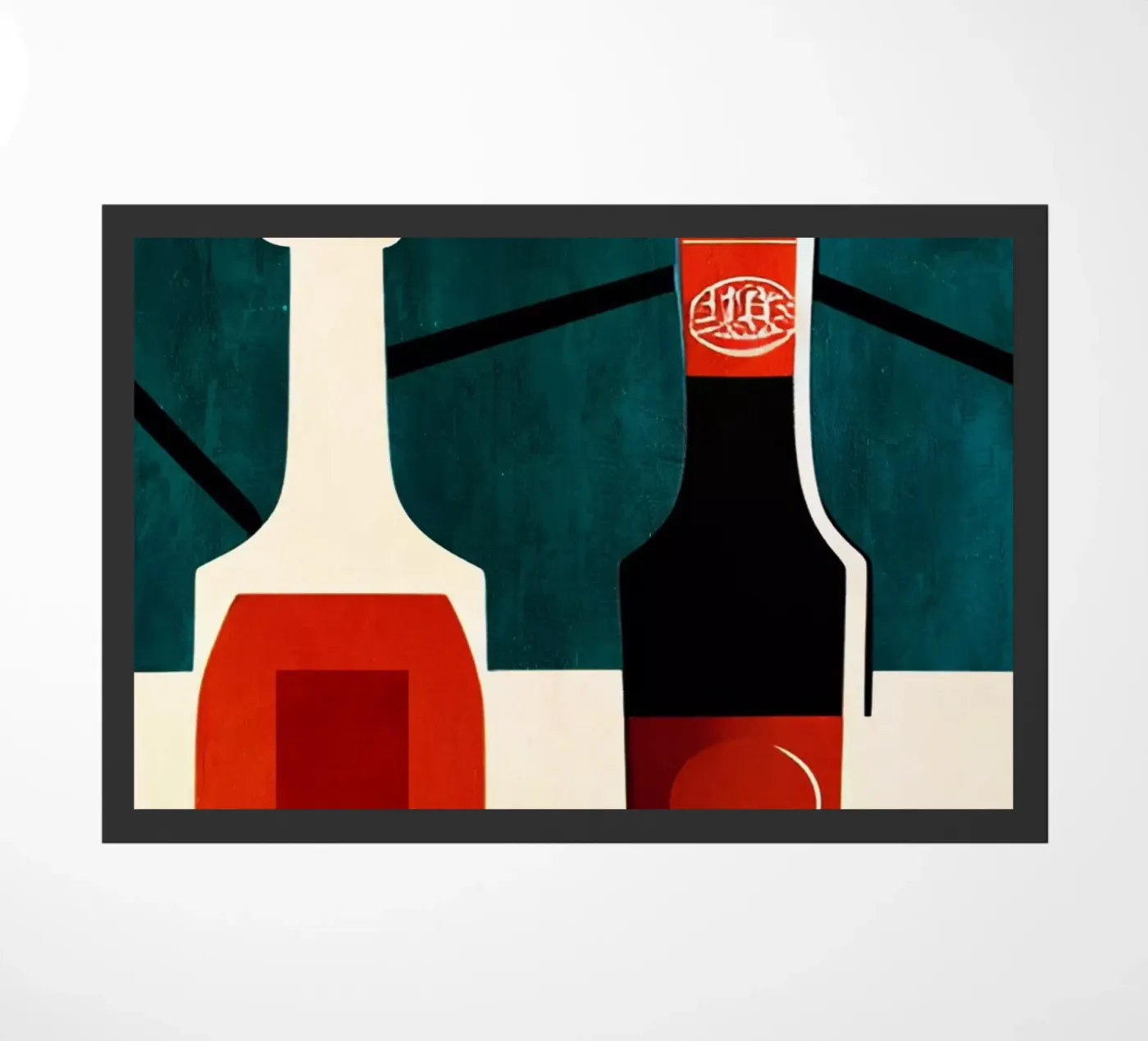 Cin Cin! doormat by Bo Anderson