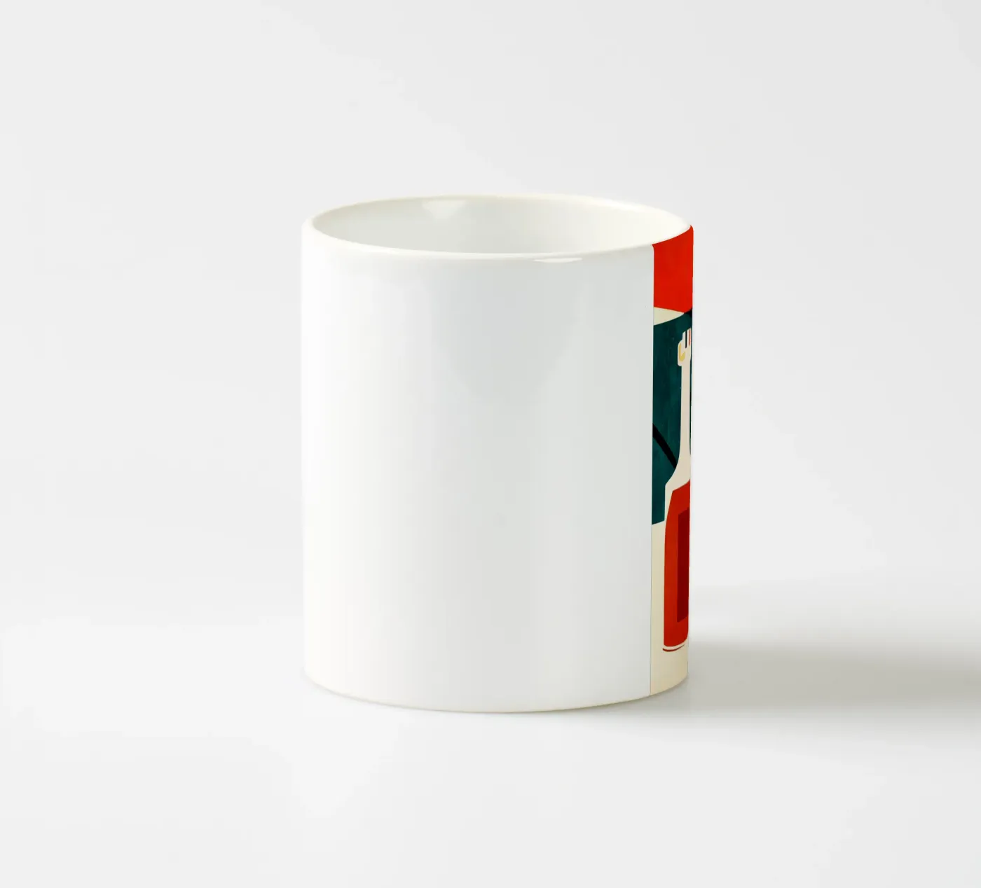 Cin Cin! ceramic mug by Bo Anderson