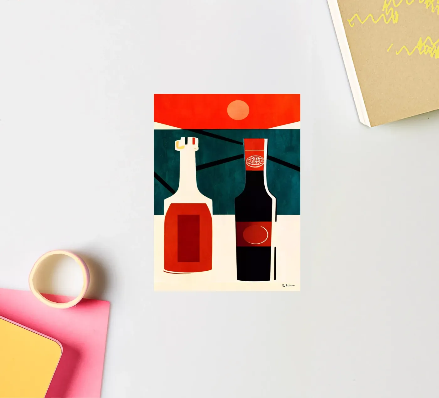 Cin Cin! adesivo da Bo Anderson