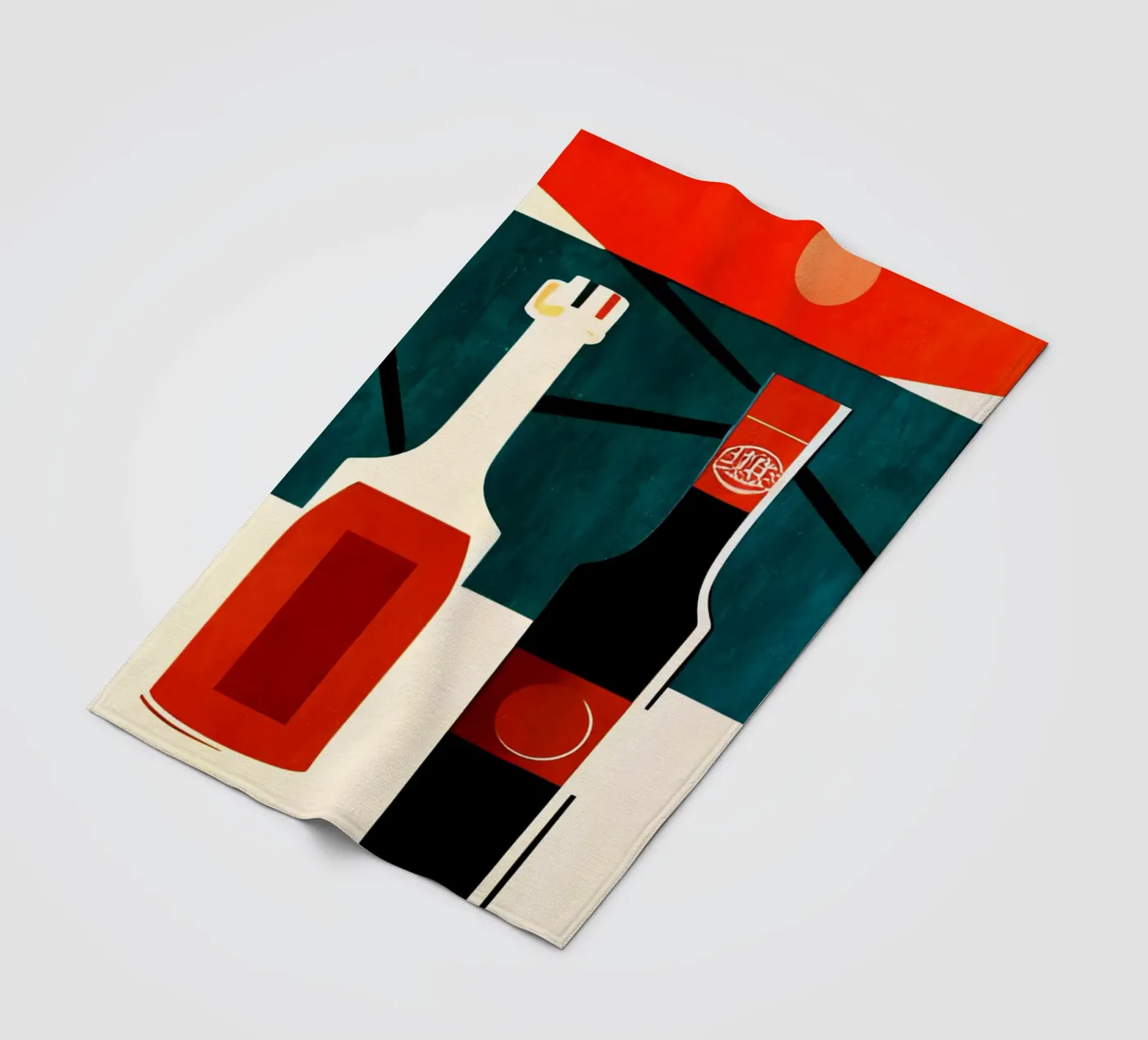 Cin Cin! fleece blanket by Bo Anderson