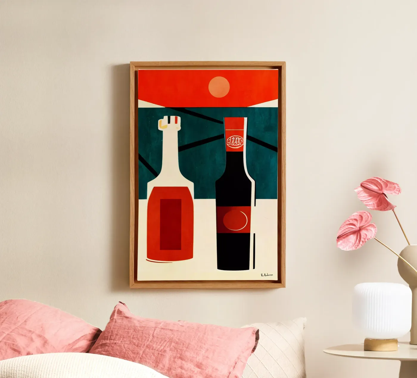 Cin Cin! canvas by Bo Anderson