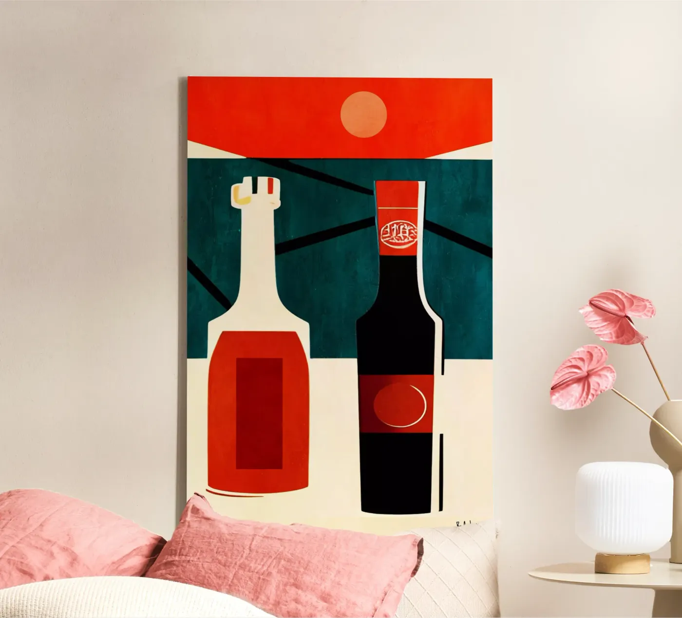 Cin Cin! canvas by Bo Anderson