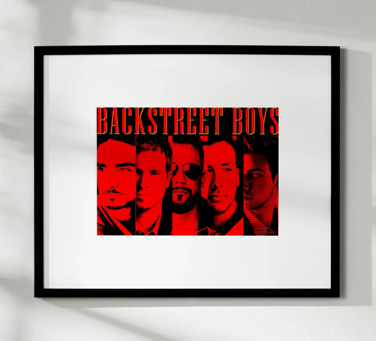 Gunge Backstreet Boys Pop poster da grass.studio_