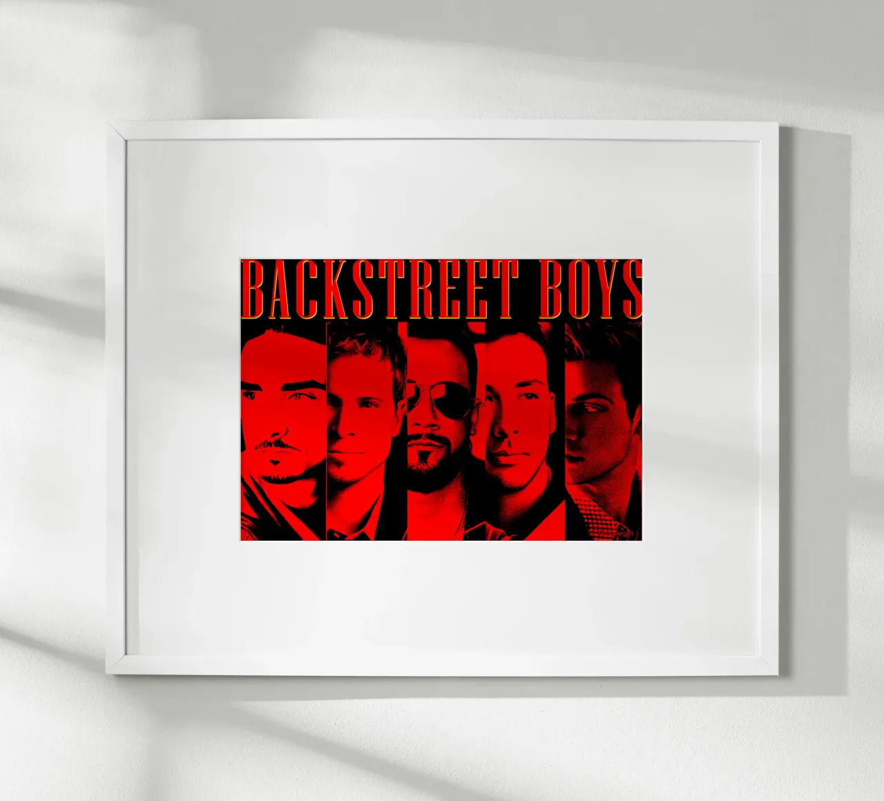 Gunge Backstreet Boys Pop poster da grass.studio_