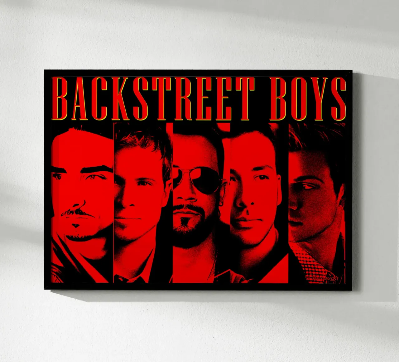 Gunge Backstreet Boys Pop poster da grass.studio_