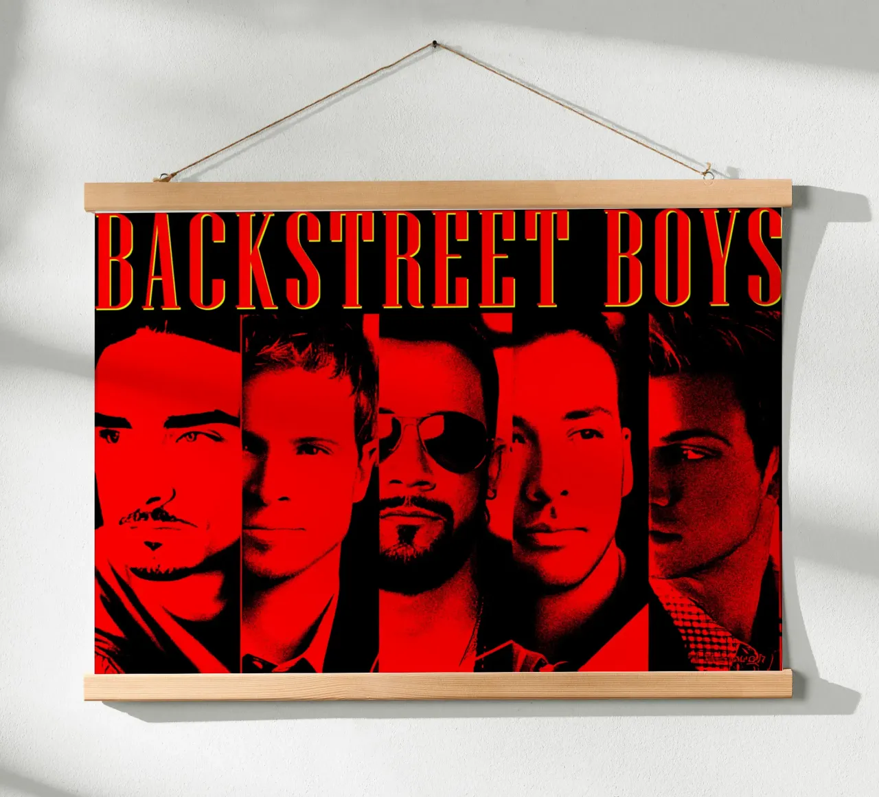 Gunge Backstreet Boys Pop poster da grass.studio_