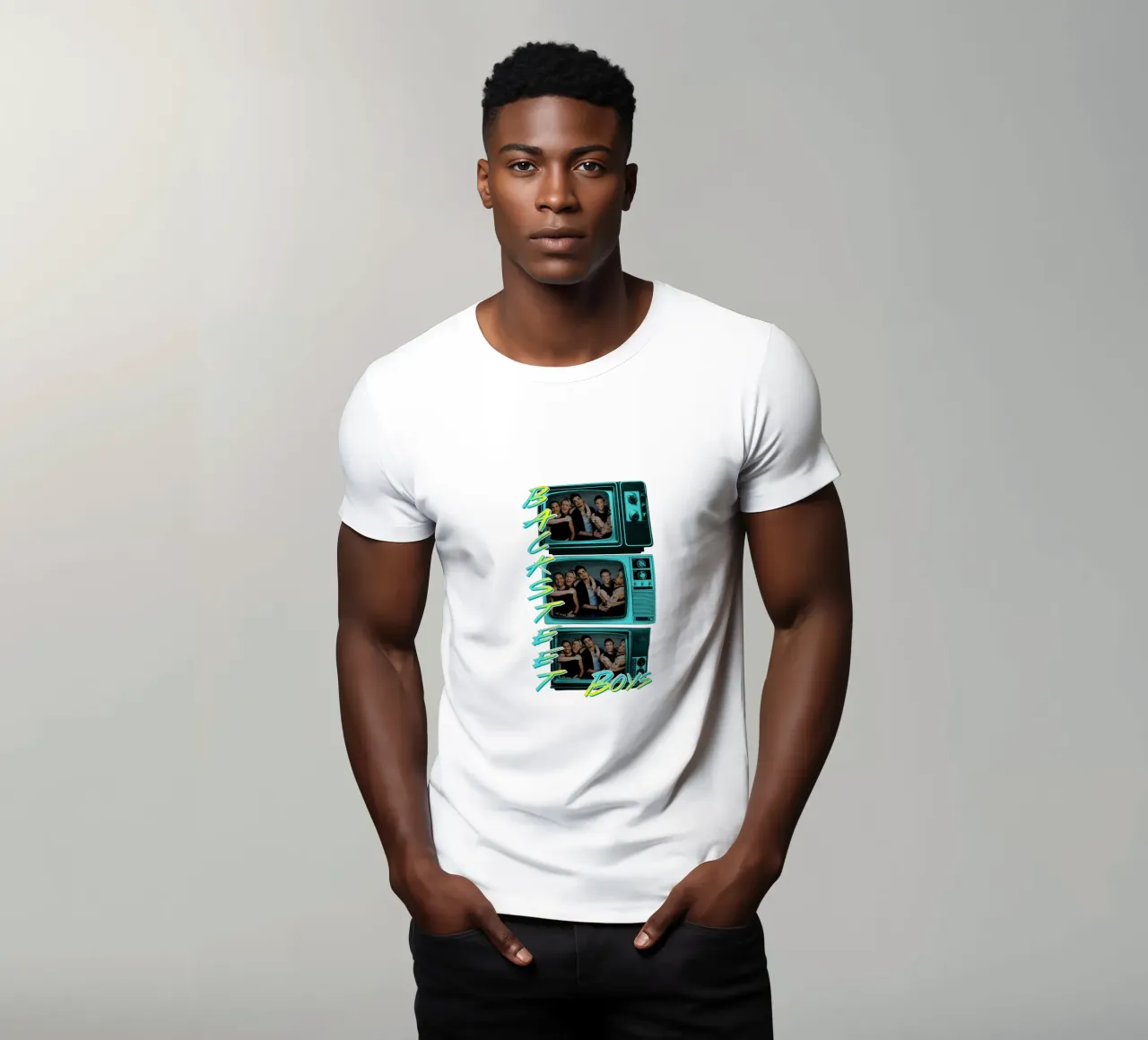Televisione Backstreet Boys R&B t-shirt da grass.studio_