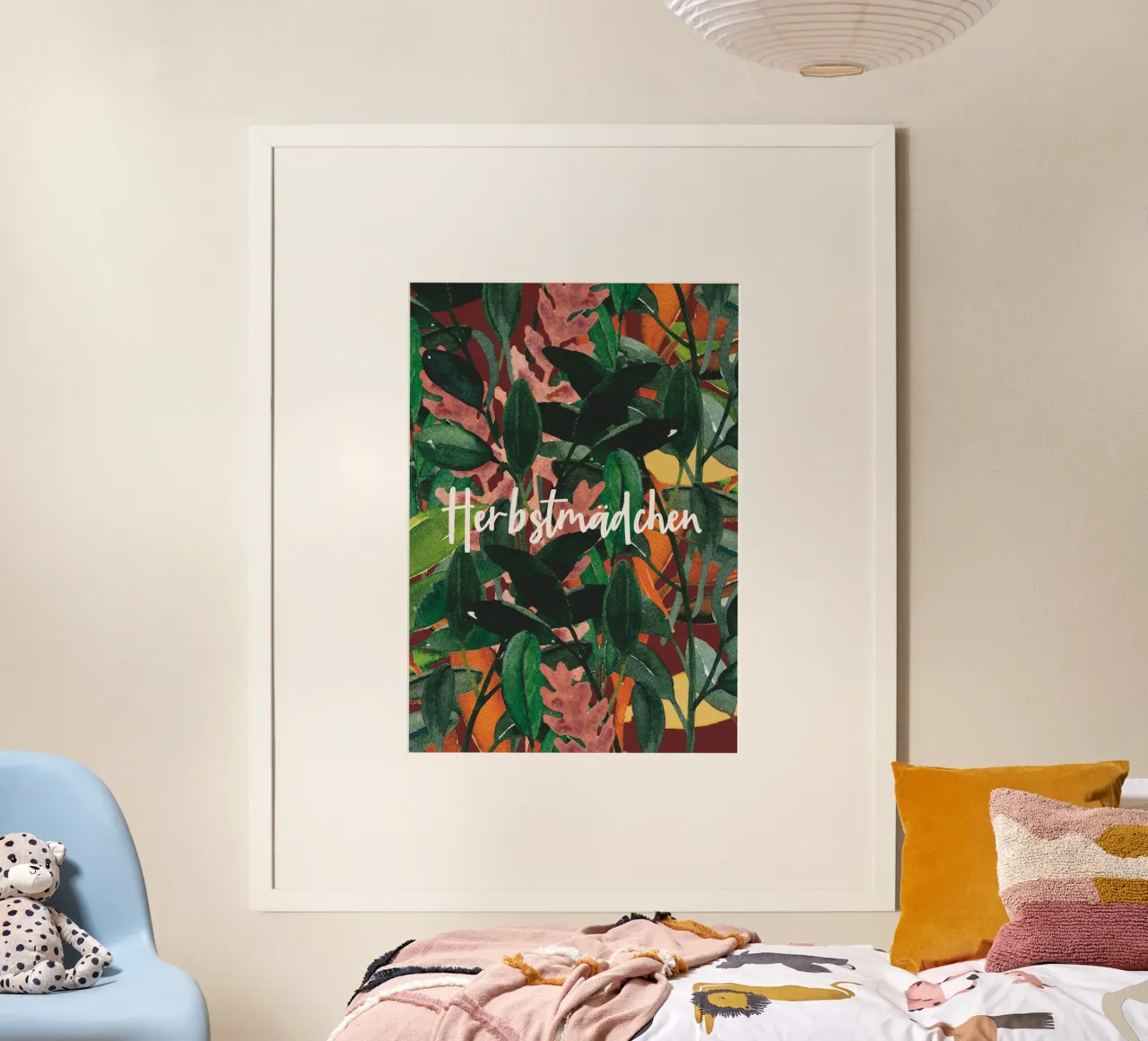 Ragazza d'autunno carta hahnemühle da maramirage