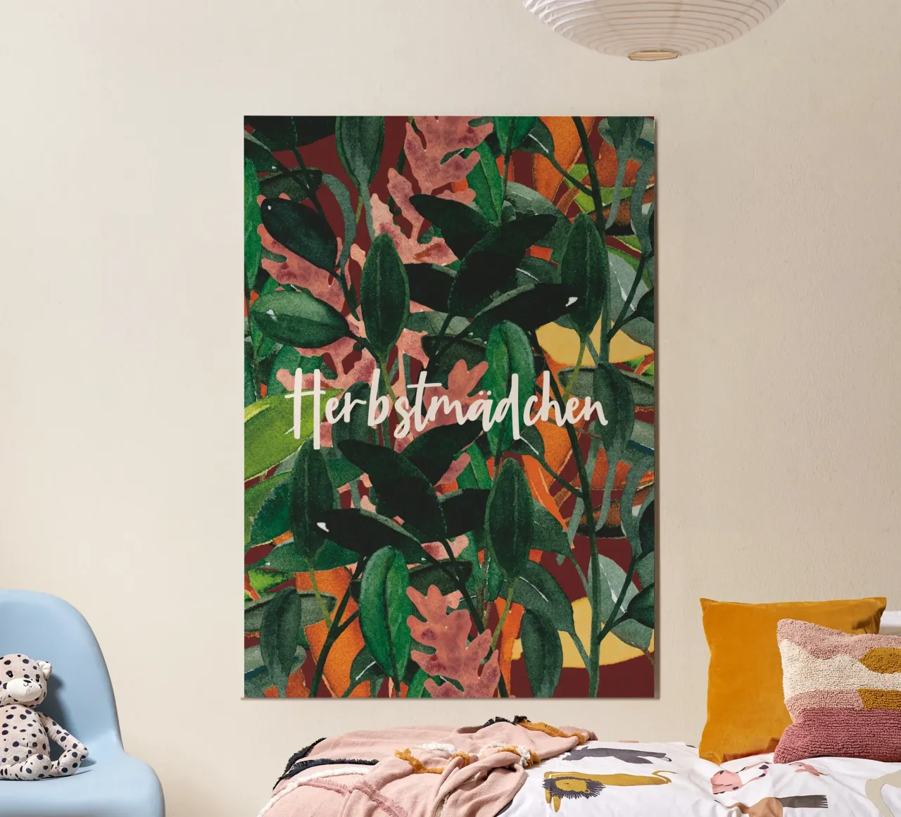 Ragazza d'autunno carta hahnemühle da maramirage