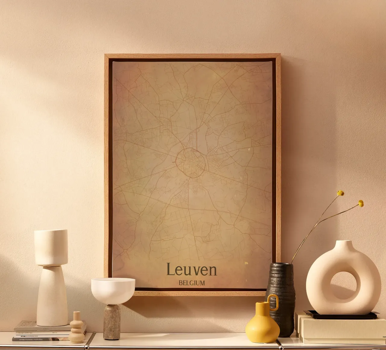 Leuven BELGIUM tela con Cornice a cassetta da WorldPrint
