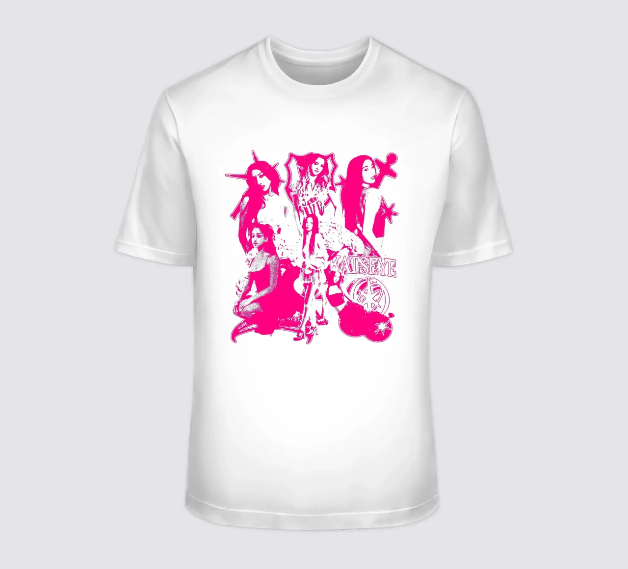 SIlhouette Katseye Dansa Pop t-shirt da eliouxence