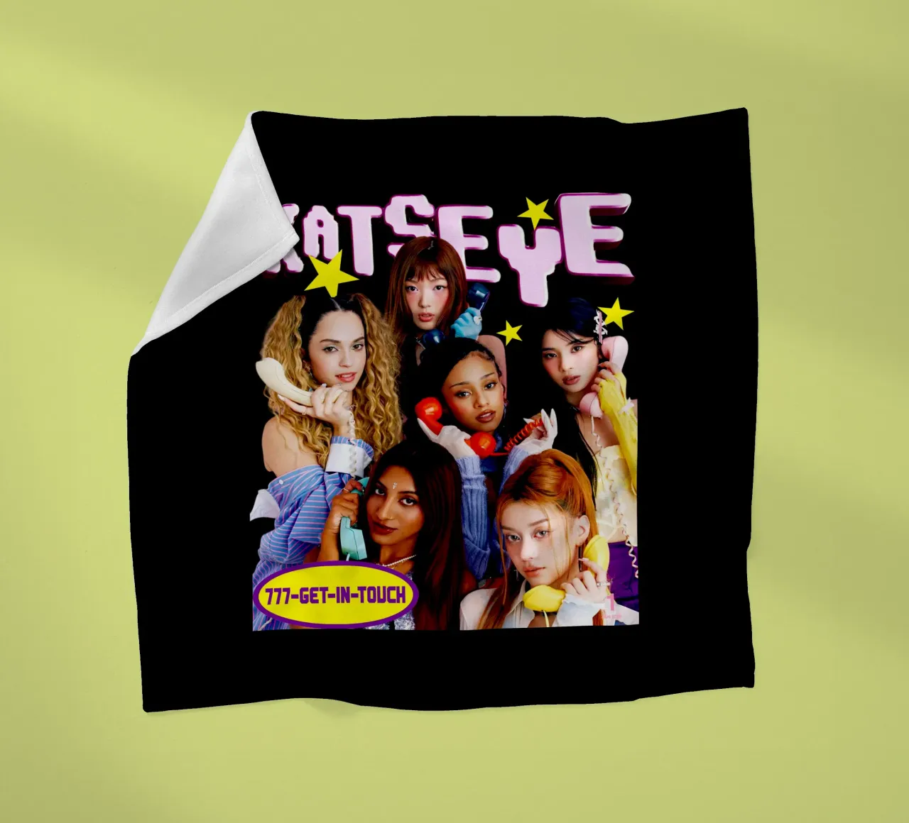 Katseye Pop Band coperta in pile da eliouxence