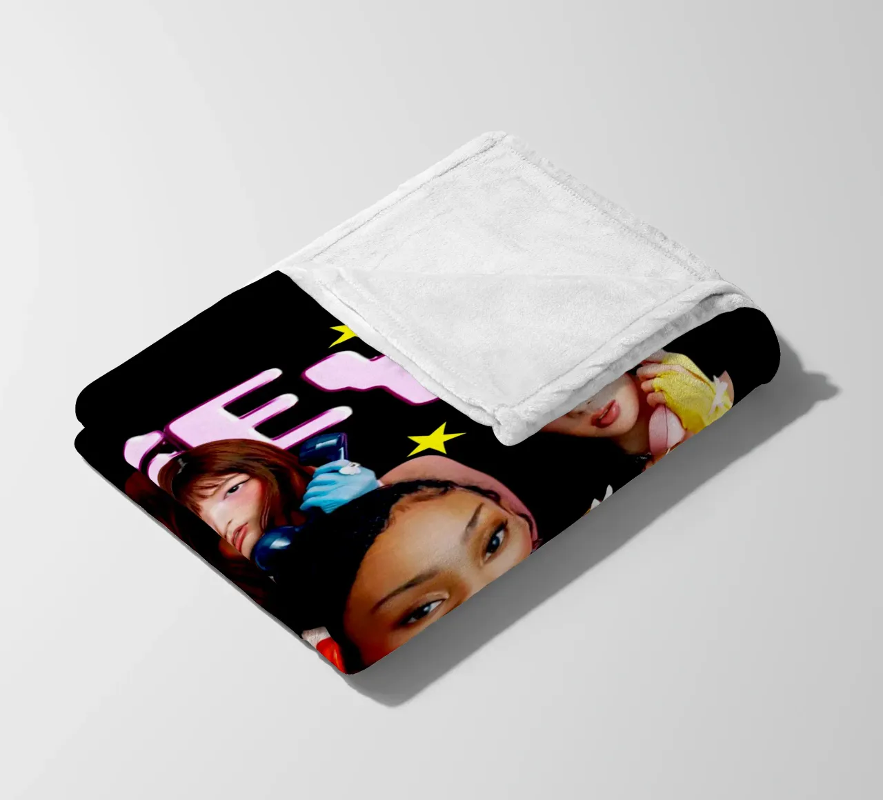 Katseye Pop Band coperta in pile da eliouxence