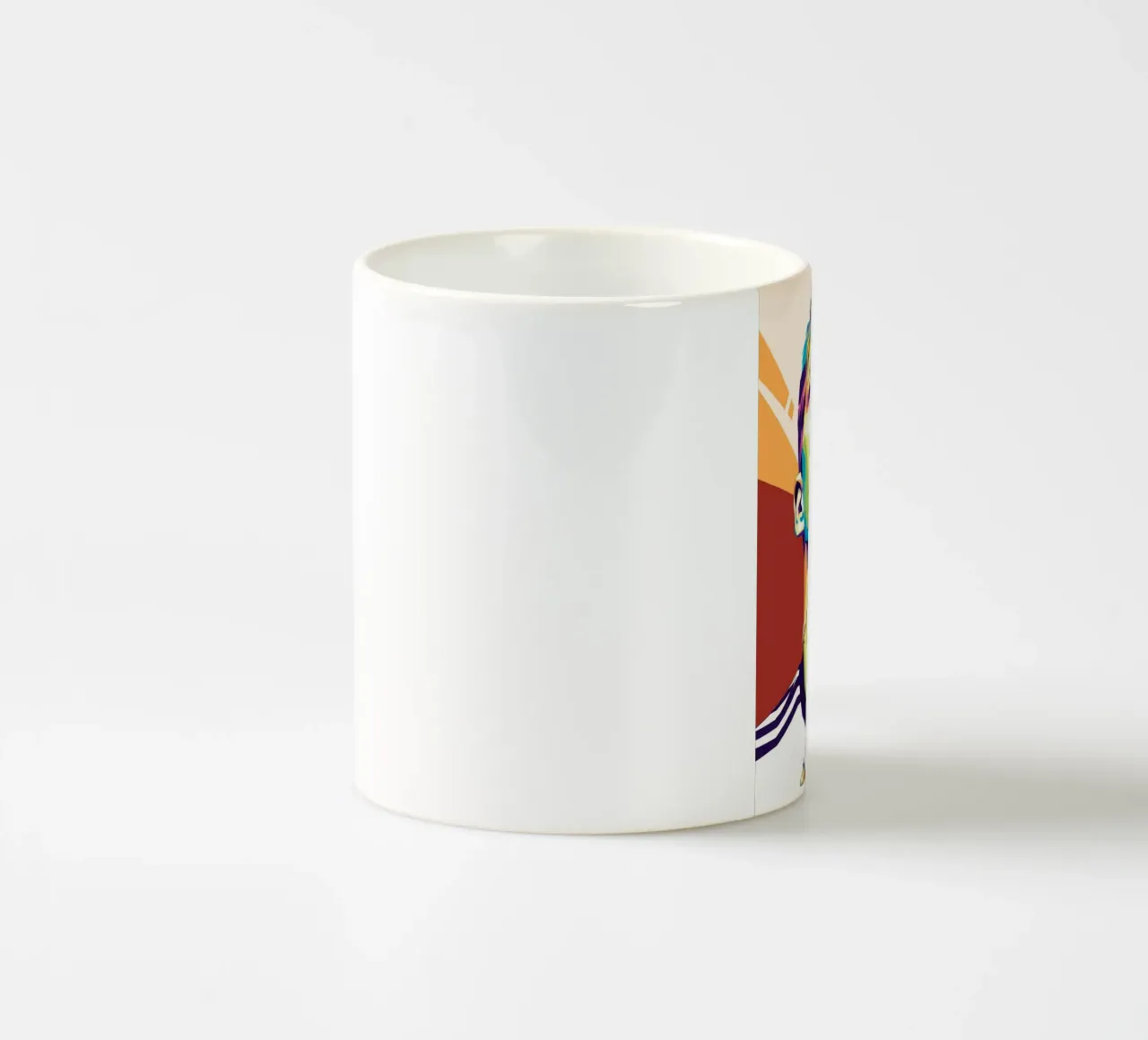 Ritratto pop art di Bastian Schweinsteiger tazza in ceramica da Hantamrata