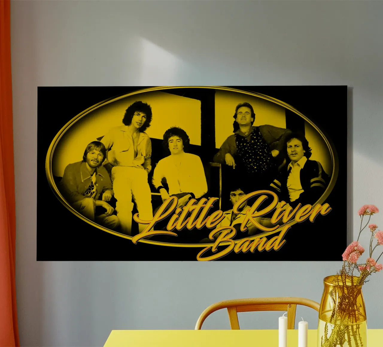 Little River band Pop Band tela con Cornice a cassetta da igoshdesigns