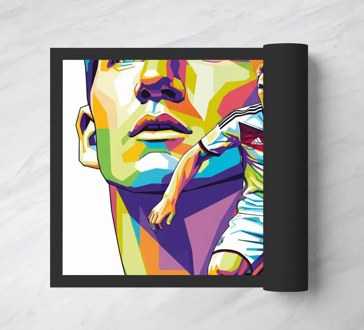 Bastian Schweinsteiger pop art zerbino da Hantamrata