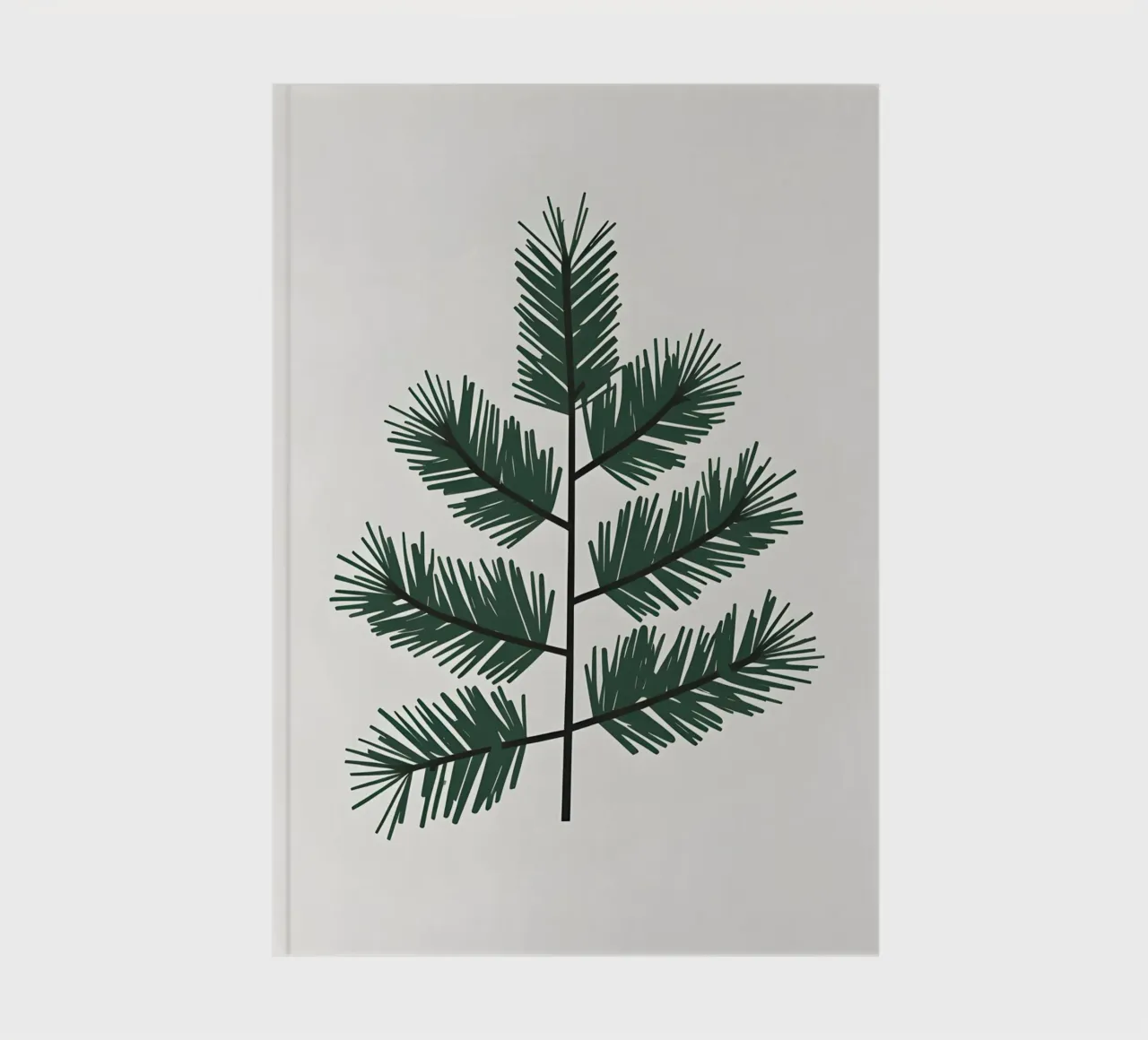 Pine Branch notebook by Botanical Gallery