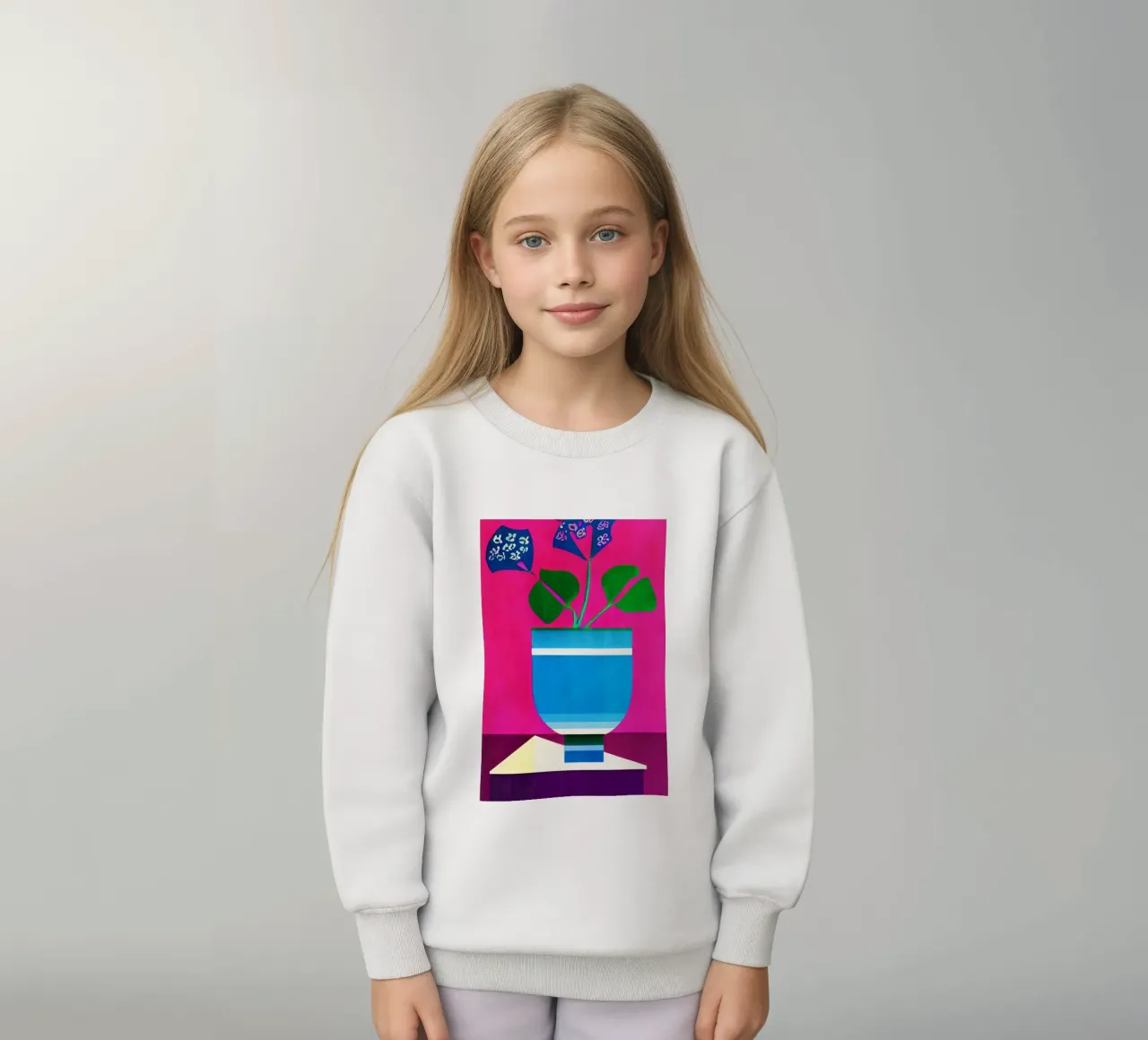 Beautiful Flowers Kinder Sweatshirt von Bo Anderson