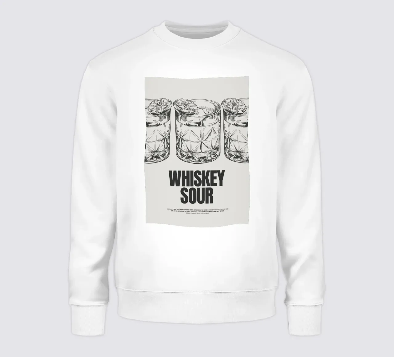 Whiskey Sour felpa da PurePeachStudio