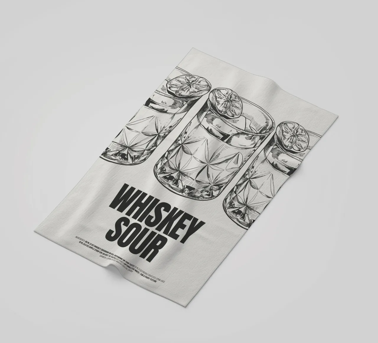 Whiskey Sour telo mare da PurePeachStudio