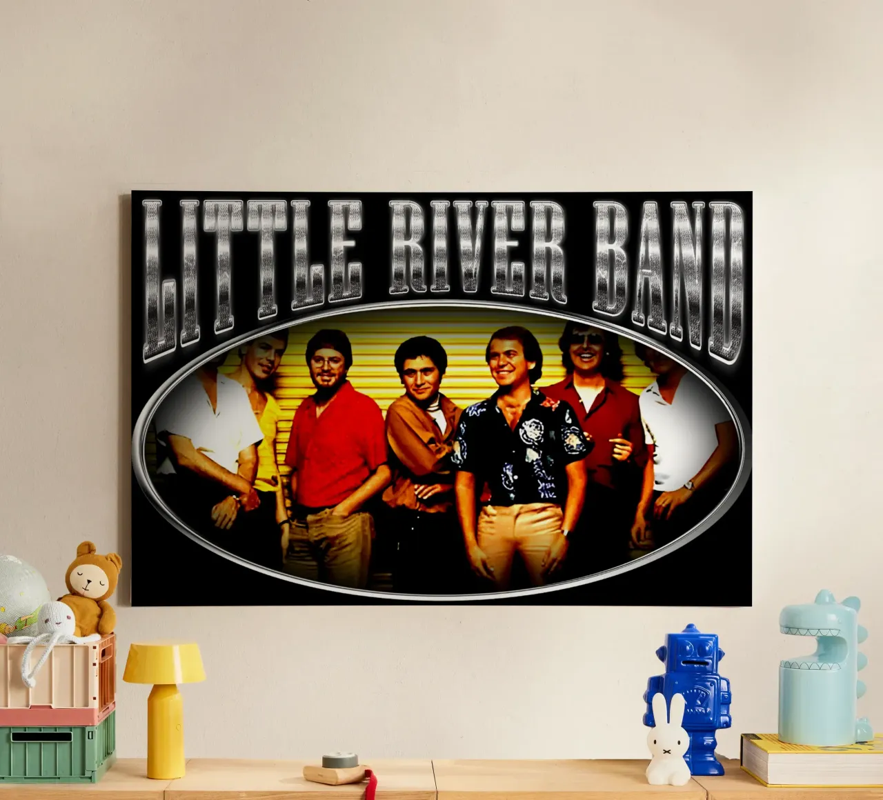 Little River Band soft rock tela con Cornice a cassetta da igoshdesigns