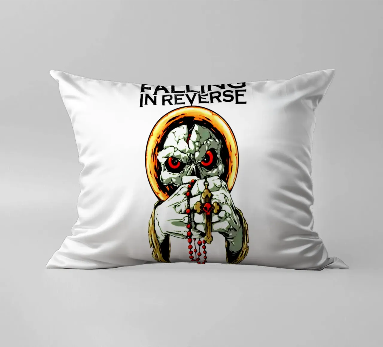 Falling In Reverse Post-hardcore cuscino da mannys_artt