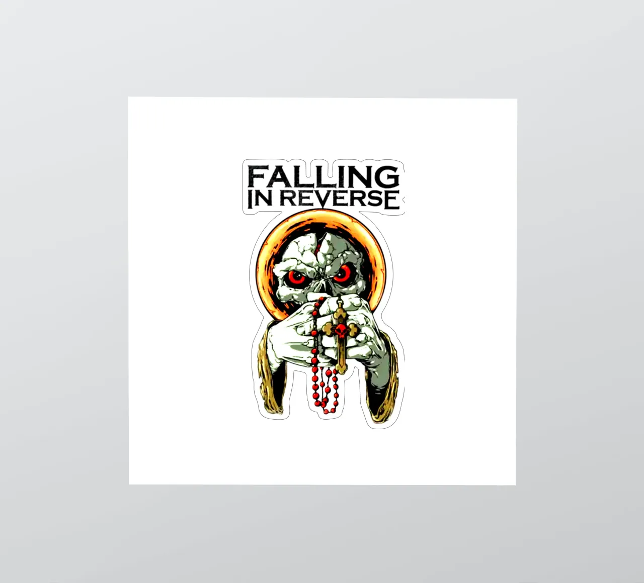 Falling In Reverse Post-hardcore adesivo da mannys_artt