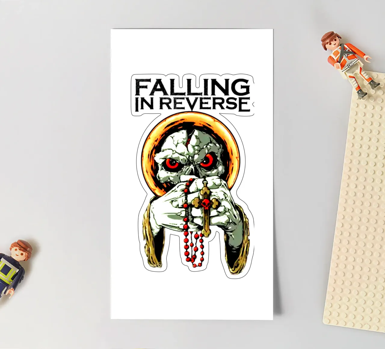 Falling In Reverse Post-hardcore foglio adesivo da mannys_artt