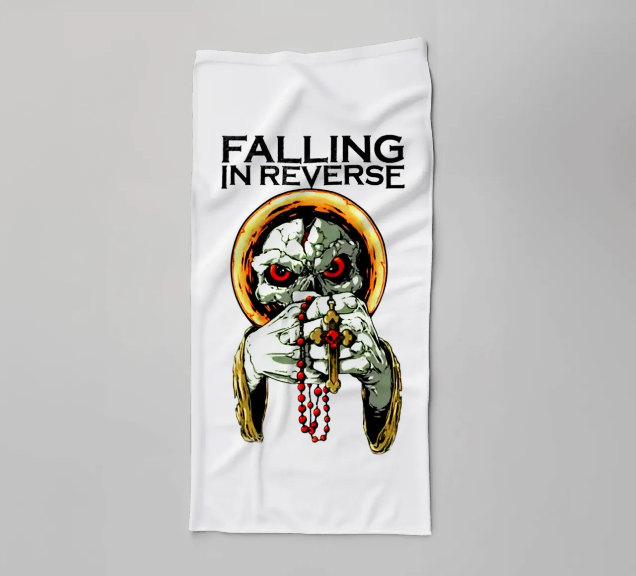 Falling In Reverse Post-hardcore asciugamano da bagno da mannys_artt