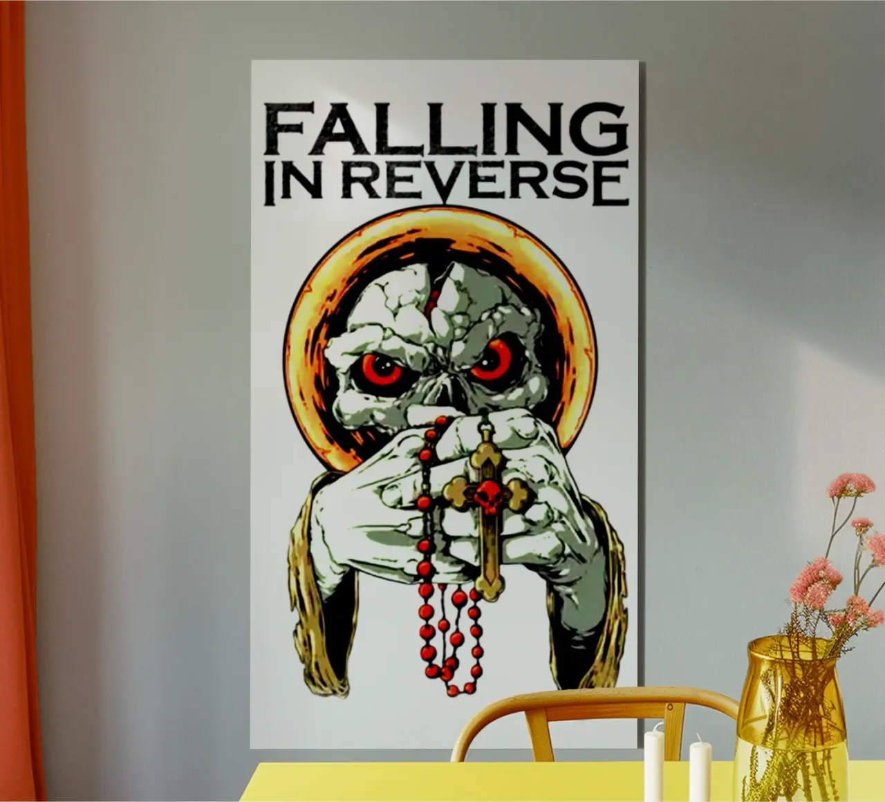 Falling In Reverse Post-hardcore alluminio dibond da mannys_artt